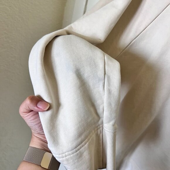COS Beige Cocoon Fit Hoodie Sweater M​​​​​​​​​ - Picture 10 of 11